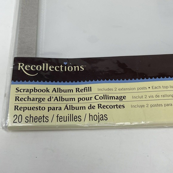 Recollections Love Laugh Live Scrapbook Album 12x12 and 20 Sheet Refill Pages - Picture 11 of 12